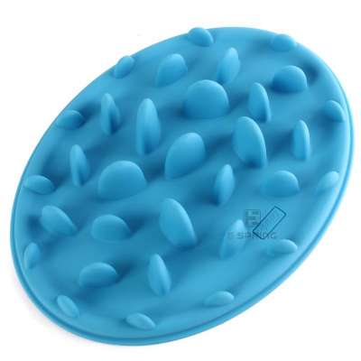 Portable Anti-Choking Silicone feeding Bowl Pet Eat Slow Dog Feeder